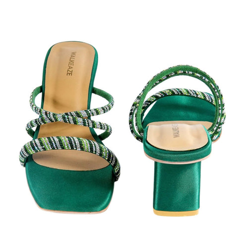 Women Formal Block Heel - 74949S - Block Heel - Walkeaze